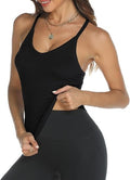 Premium Ribbed V-Neck Racerback Workout Tank